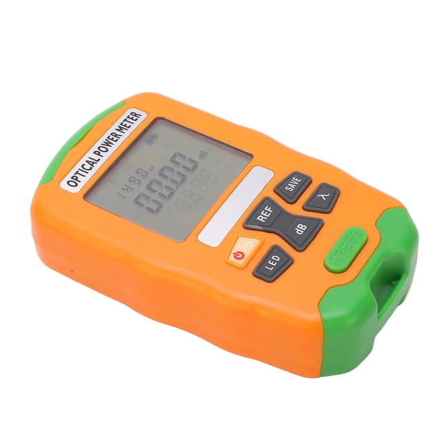 Probador De Potencia De Fibra óptica, Mini Medidor De Potencia De Fibra De -70 A +10 DBm Construcción Interna Robusta Sensible Para Pruebas
