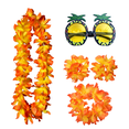 thumbnail image 1 of Pulseras hawaianas para el pelo, guirnalda para mujer, guirnalda para bodas, vacaciones, verano, playa, fiesta de carnaval, 1 of 5