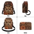 thumbnail image 7 of TSOVTHRID Owl Bohemia Floral Brown Print Small Crossbody Bag for Women Trendy Cell Phone Purse Wallet with Adjustable Strap Women's Shoulder Bag Handbags, 7 of 7