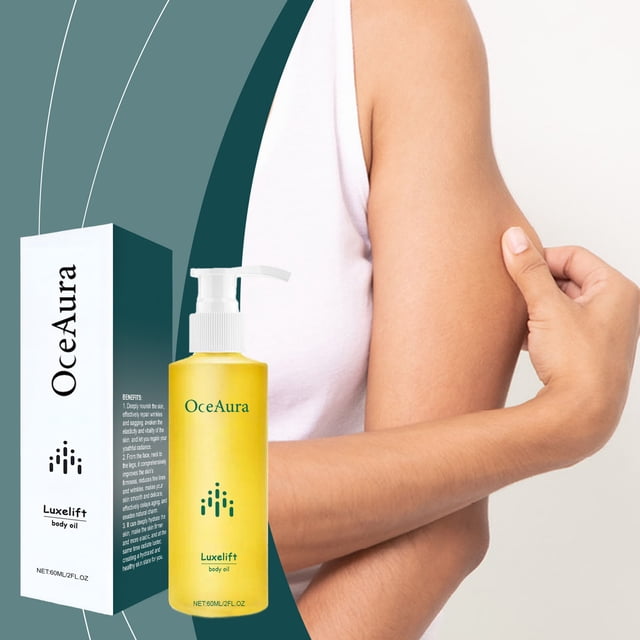 Fiudx Aceite Corporal Reafirmante, Aceite Rejuvenecedor Antiarrugas, Aceite Hidratante, para Todo Tipo de Piel, Piel Radiante, Piel Tersa, Fórmula No Grasa, Frasco de 60 Ml