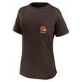thumbnail image 2 of Women's Fanatics Brown Cleveland Browns Southern Prep T-Shirt, 2 of 3