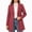 Wine, variant on Chiccall Women's Winter Overcoat Single Breasted Pea Coat