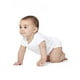 thumbnail image 2 of Peleles unisex de algodón blanco de manga corta Gerber Baby, paquete de 8, para prematuros de 24 meses, 2 of 8