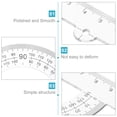 thumbnail image 2 of Shisuyan 10 Pcs Rapporteur de Mesure Rapporteur Demi-Cercle Rapporteur en Plastique Rapporteur de Mesure Pratique, 2 of 8