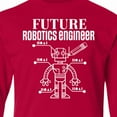 thumbnail image 4 of Inktastic Future Robotics Engineer Robot Long Sleeve Youth T-Shirt, 4 of 5