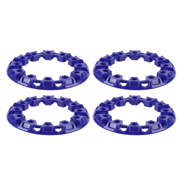 6 Inch ATV Wheel Trim Hub Decor Plastic Tires Decoration Rim Guard Universal for Go Kart ATV