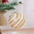 thumbnail image 3 of 2/4pcs 8cm Christmas Balls Ornament Glitter Xmas Tree Hanging Balls Pendant For Christmas Party Home Decor New Year Navidad Gift, 3 of 5