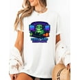 thumbnail image 2 of Ribbit and Respawn Gamer Frog Shirt RGB Setup Gaming Desk Funny Frog Video Game Tee Vaporwave Neon Style Gift for Gamers and Streamers, 2 of 5