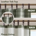 thumbnail image 4 of Cortina Madison Park Anaheim Cabin Plaid, 130 x 213 cm, color verde, 4 of 7