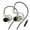 Transparent white, variant on SDFGTstore Earphones with 3.5mm/0.14in Headphone Plugs Earbuds Wired Stereo Bass Sound