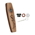 thumbnail image 2 of Almencla Wooden Kazoo Wind Instrument Innovative Kazoo with Accessories Musical Instrument for Backyard Music Lovers Party Gift Picnic C, 2 of 8