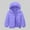 Purple, variant on Cethrio Boys Hooded Puffer Jacket, Waterproof Full Zip Thermal Windproof Kids Winter Coats Sky Blue Size 14-16