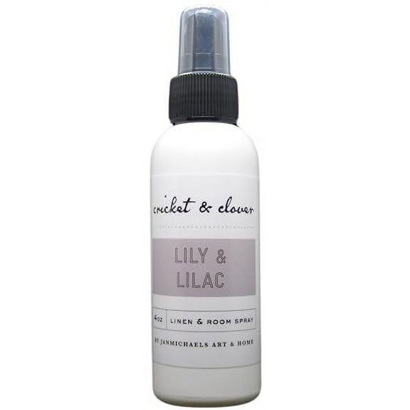 Cricket and Clover Lily & Lilac Potpourri Room Spray 4 Ounce Bottle