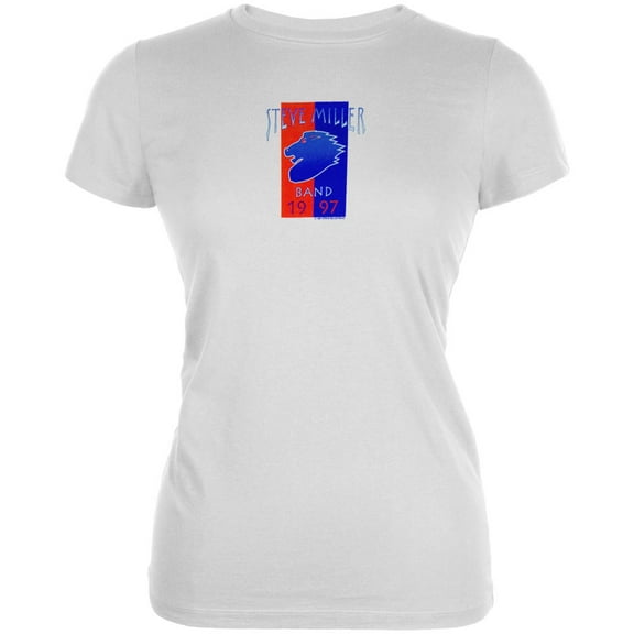 Steve Miller Women's Juniors Flag Short Sleeve T Shirt