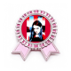 thumbnail image 1 of La moda europea Insignia broche Medalla rosa premiada, 1 of 3