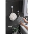 thumbnail image 3 of Microfiber Hand Towel, 2 Gray Chenille Microfiber Towels Can Be, 3 of 5