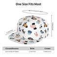 thumbnail image 6 of Fotbe Cartoon Animals Flat Bill Visor Cap Classic Snapback Hat Polyester Foam Trucker Hat Trucker Cap Adjustable Baseball Cap, 6 of 9