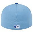 thumbnail image 4 of Men's New Era  White Kansas City Royals 2024 Batting Practice Low Profile 59FIFTY Fitted Hat, 4 of 5