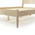 thumbnail image 6 of Mid-Century Panel Bed - Queen Size - Light Oak, 6 of 7