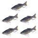 thumbnail image 4 of 5 piezas Swimbaits Crankbaits Lentos hundimiento de múltiples señuelos de pesca de múltiples articulaciones para crappie perch salmón walleye pesca, 4 of 8