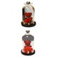 thumbnail image 1 of rosa eterna,rose flor navidad san valentín hada led luz,Caja regalo flores eternas Glass Cover,regalo falso rosas regalos novia,cubierta de vidrio seda floral CUTICAT rosa eterna, 1 of 8