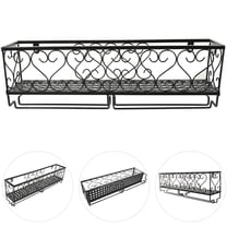 HORIALENCE Wall Mounted Rack For Bottles 1Pc 19.7X6.7X3.9In