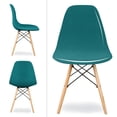 thumbnail image 4 of Funda de asiento lavable para silla Eames, funda sin brazos extraíble, funda silla banquete, hogar, Hotel, funda de asiento, 1/2/4/6 Uds., 4 of 4