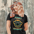 thumbnail image 4 of Graphic Tees for WOMEN and TEENS - Funky Monkey Funny T Shirts for WOMEN - Womens Funny Shirts, 4 of 9