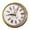 gold frame roman, variant on Compact Small Clock Fit Up Vintage Miniature Round Metal Watch Dials Featuring Roman Numerals for Craft Projects