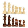 thumbnail image 2 of BESTSKY 32Pcs/Set 2.2 Inch Wooden Chess Pieces Game Chess Entertainment Accessories, 2 of 4
