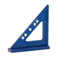 thumbnail image 4 of TINYSOME Small Square Carpenter Woodworking Measuring Marking Gauge Miter Triangle Ruler, 4 of 9