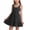 Black, variant on Big Girls Sleeveless Sun Dress (5-15) Casual Summer Tiered Dress for School Pink Size 7/8