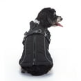 thumbnail image 6 of Small Dog Jacket with Harness,Pet Coat Cold Weather Warm Vest Jacket,Dog Waterproof Windproof Cotton Costume for Puppy Small Medium Dogs Black S, 6 of 7