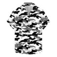 thumbnail image 2 of cllios Camo Tactical Hawaiian Shirts for Men Casual Button Down Beach Tshirts Short Sleeve Summer Shirts Holiday Party Tees, 2 of 5