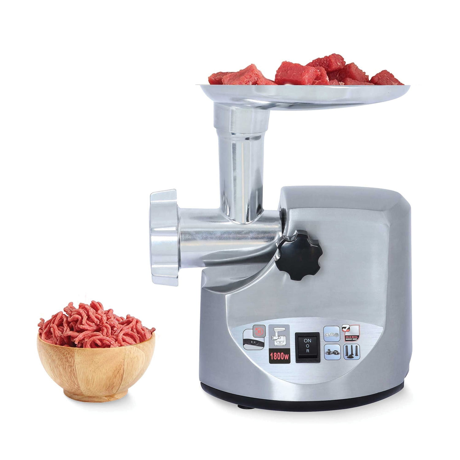 Brentwood Select Heavy-Duty Meat Grinder, MG-1800SPT