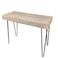 thumbnail image 1 of del Hutson Designs Harpen Table de Salon en Bois Récupéré, Naturel, 1 of 6