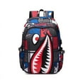 thumbnail image 1 of Get Noticed with MezyTicky's Lightweight Waterproof Shark Backpack - Perfect for Fashionable Teenagers!, 1 of 5