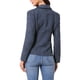 thumbnail image 3 of BLAZER DE TWEED PARA MUJER CHIC INSPIRADOR CON SOLAPA EN V, MANGA LARGA, ELEGANTE Y CASUAL DE NEGOCIOS, TAMAÑO S, AZUL OSCURO, 3 of 6