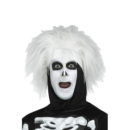 Saturday Night Live David S. Pumpkins Beat Boy Skeleton Adult Costume Wig - One Size