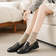 thumbnail image 4 of COOPLUS 8 Pairs Ruffle Socks for Women, Frilly Edge Quater Cute Socks for Daily Wear, 4 of 7