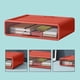 thumbnail image 5 of pstuiky Organizador de escritorio apilable con cajón organizador grande para papel estándar transparente apilable para oficina hogar y papelería., 5 of 5