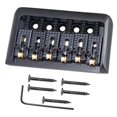 thumbnail image 4 of Pieza trasera de carga superior Yuyangstore para puente rígido fijo de guitarra eléctrica Negro, 4 of 8