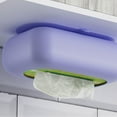 thumbnail image 6 of Suction Cup Tissue Storage Rack Paper Towel Container Wall Mounted Silicone Tissue Dispenser Fashionable Tissue Box, 6 of 8