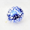 thumbnail image 3 of KIRIKOU 24 piezas juego de bolas de papel multicolor Globo de fiesta de látex de 12 pulgadas para decoración de fiesta, bodas, compromisos, novias, cumpleaños y ducha (azul), 3 of 5