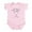 Petal Pink, variant on CafePress - My Favorite Hockey Player Is My Daddy Body Suit - Baby Light Bodysuit, Size Newborn - 24 Months