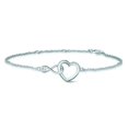 thumbnail image 1 of Collar con símbolo de amor ilimitado de plata 925 para mujer, diseño simple, cadena de clavícula con sentido, cadena de collar con sentido de lujo ligero de alta gama, 1 of 6