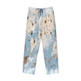 thumbnail image 4 of Xecao Animals Travel World Map Men's Straight Lounge Pajama Pants: The Ultimate in Comfortable Sleepwear, 4 of 9