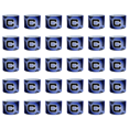 thumbnail image 1 of 30uds. Brazalete elástico de capitán de fútbol de fuerte adherencia para entrenamiento de equipos de fútbol azul, 1 of 2