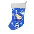 thumbnail image 1 of Carolines Treasures SB3152-CS 11 x 8 In. Baby Chick Winter Snowflakes Holiday Christmas Stocking, 1 of 2