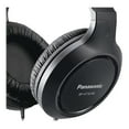 thumbnail image 4 of Panasonic Full-Size Over-Ear Wired Long-Cord Headphones, Black, RP-HT161-K, 4 of 5